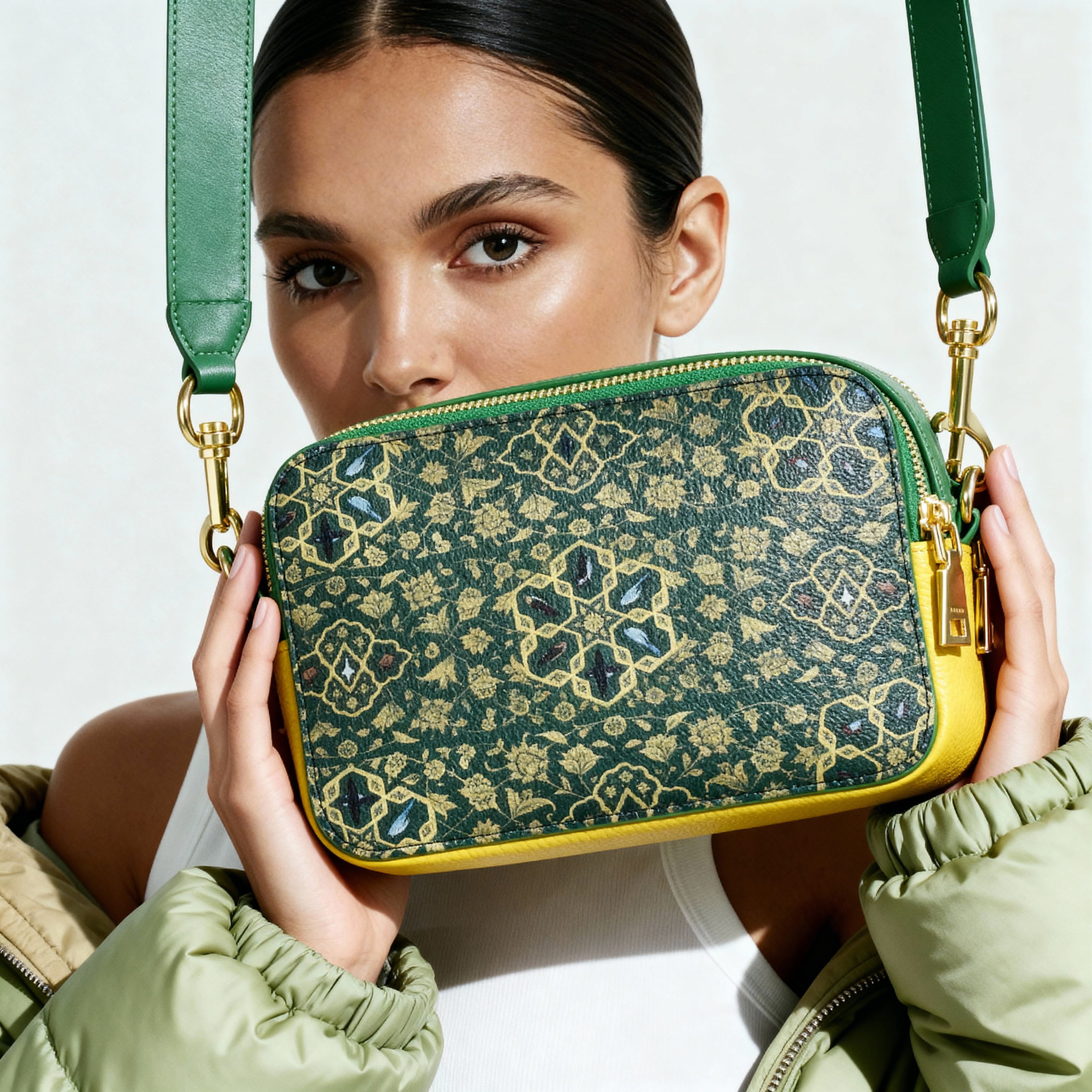 City Bag Green Angel – NIMANY Studio