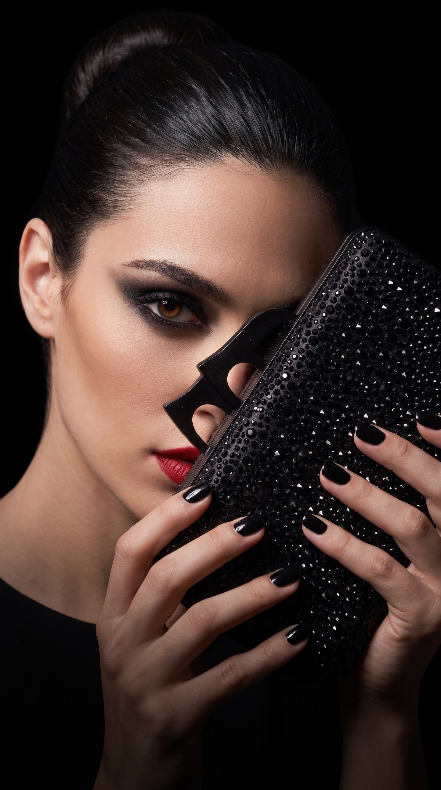 Midnight Opulence Clutch