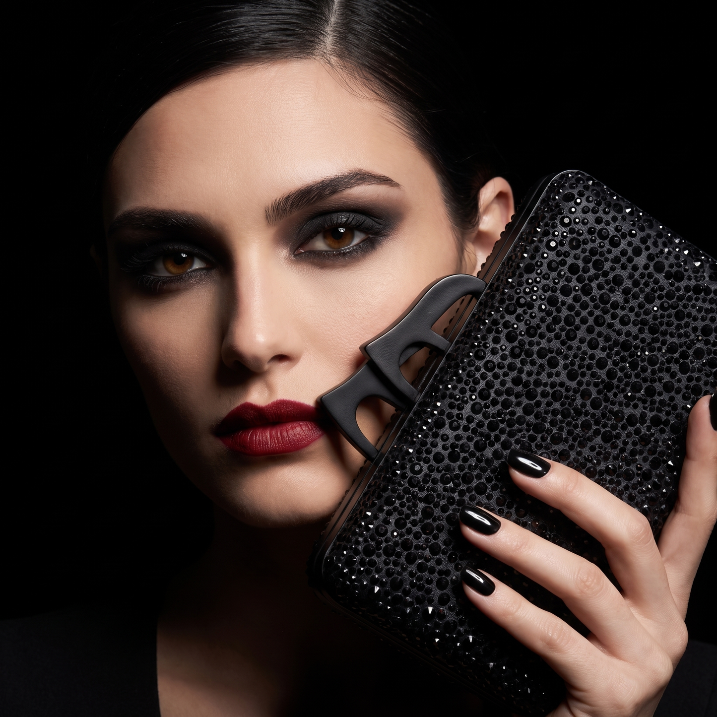 Midnight Opulence Clutch
