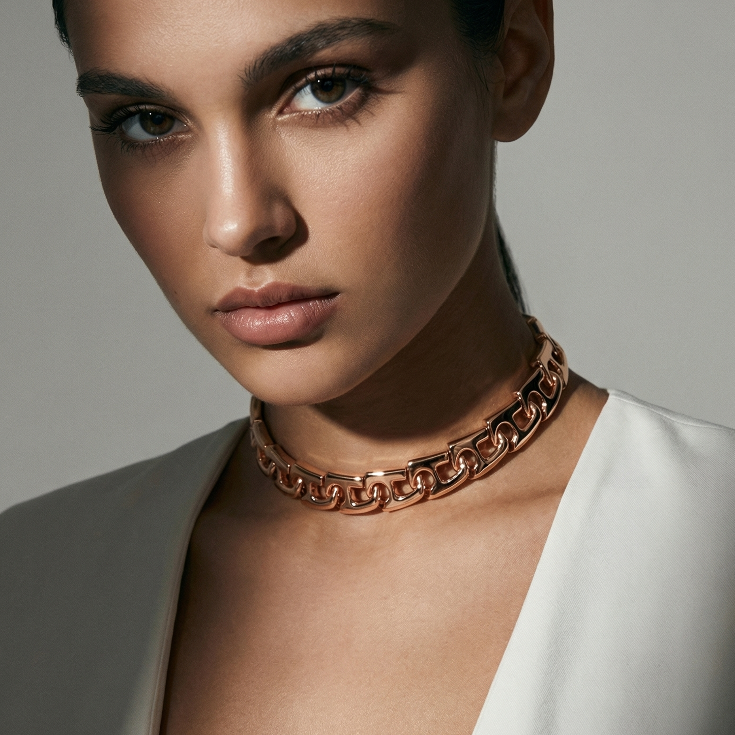 Unity Choker Rose Gold