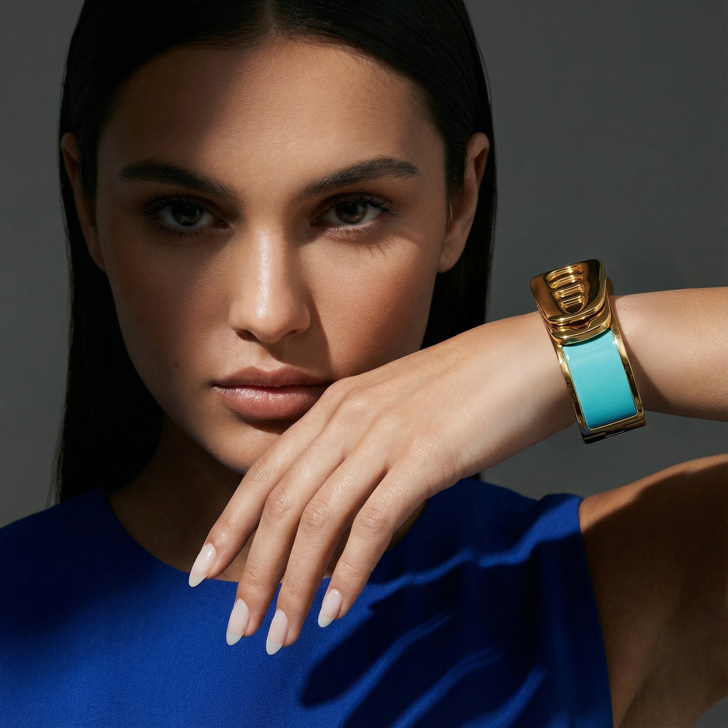 LE Luna Bracelet - Gold / Turquoise