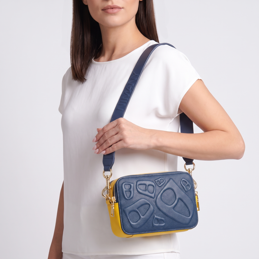 City Bag Navy Caviar - NIMANY Studio