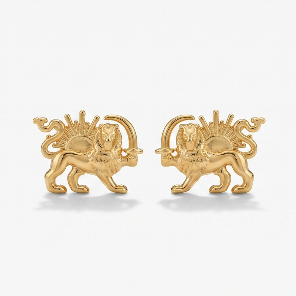 LionSun Earring Gold