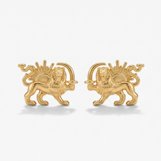 LionSun Earring Gold