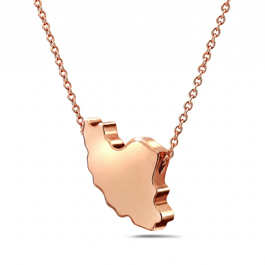 Outland Necklace Plain RoseGold