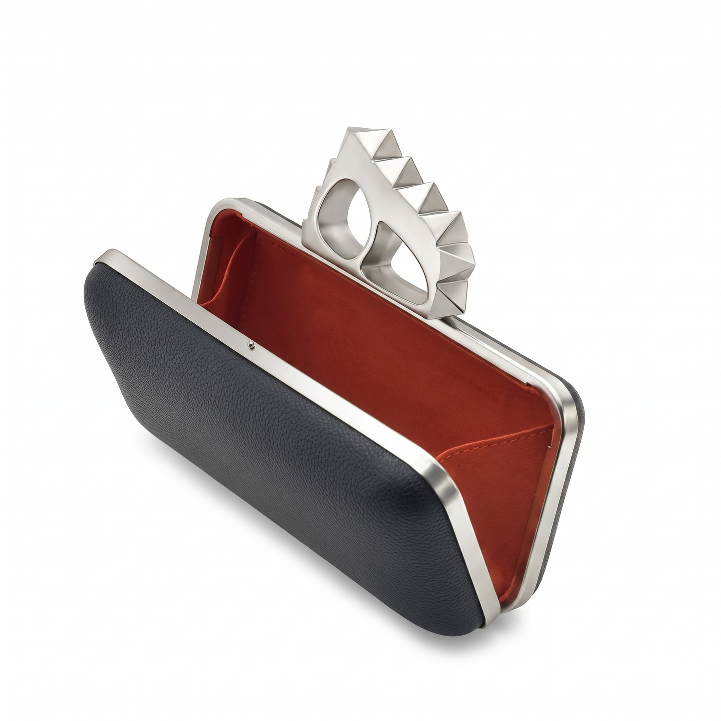 Gallante Clutch Silver/Black