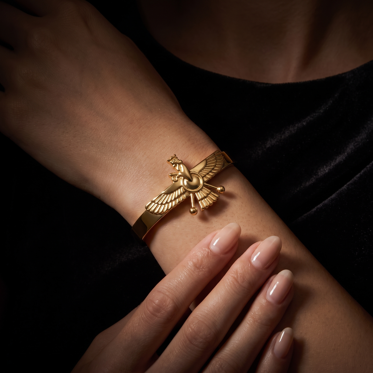 Fara Bracelet Polished Gold