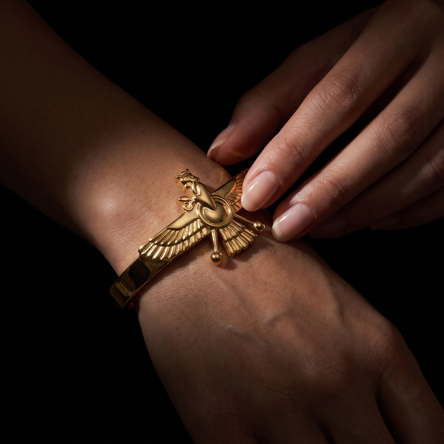Fara Bracelet Polished Gold
