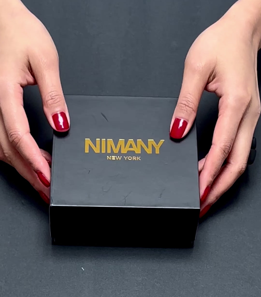Brushed Graphite Black Cuff – NIMANY Studio