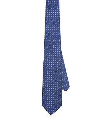 Magic Navy Numbers Tie