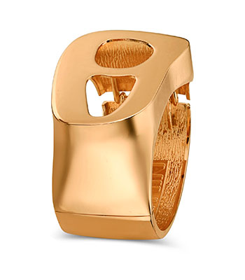 Polished Rose Gold Cuff