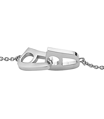 Love lock Bracelet Steel