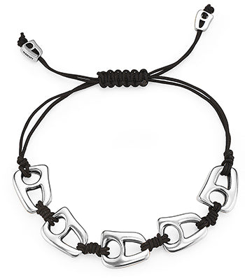 Hollywood Bracelet Steel/Black