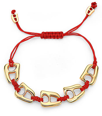 Hollywood Bracelet Gold/Red