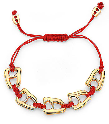 Hollywood Bracelet Gold/Red - NIMANY Studio