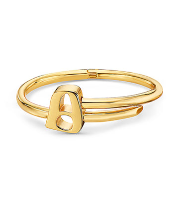 Nail Bracelet Yellow Gold