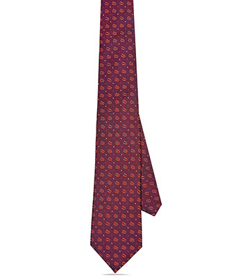 Bordeaux Shades Tie