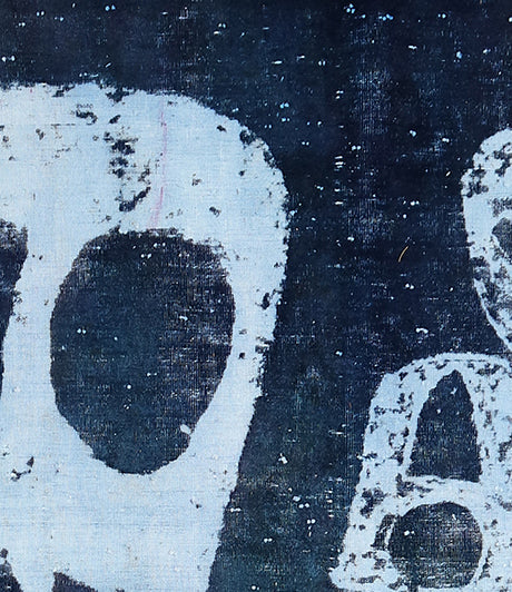 Navy Luna Vintage Rug