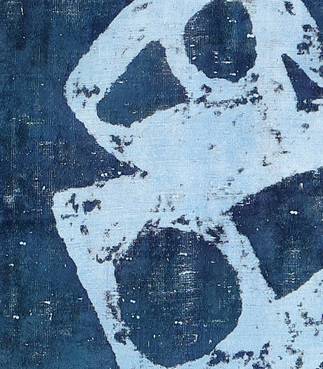 Navy Luna Vintage Rug