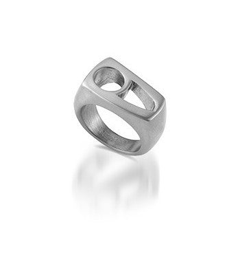 Brushed Steel Ring