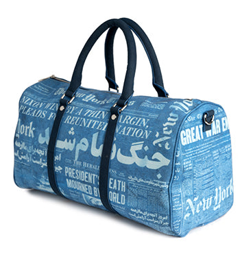 1982 BLUE Duffle Bag