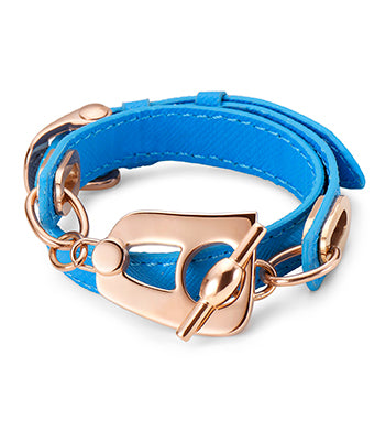 Paris Bracelet - Rose Gold/Turquoise