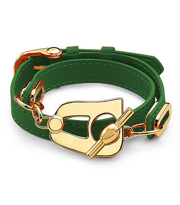 Paris Bracelet - Gold/Green