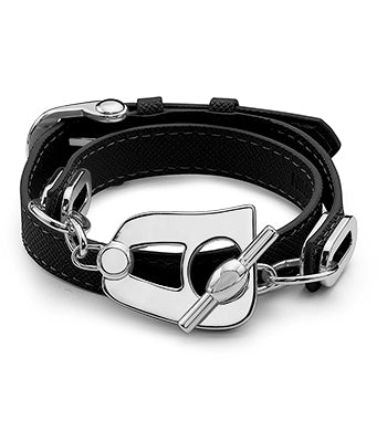 Paris Bracelet - Silver/Black - NIMANY Studio