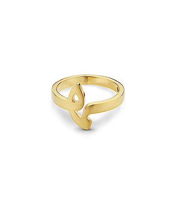 Middle Luna Gold Ring