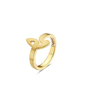 Middle Luna Gold Ring