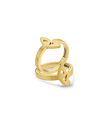 Middle Luna Gold Ring