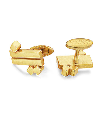 Country Line Cufflink Gold