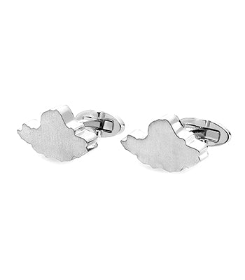 Country Cufflink Steel