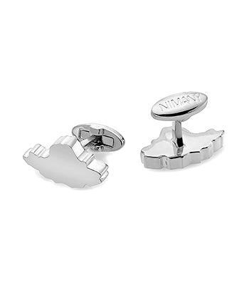 Country Cufflink Steel - NIMANY Studio