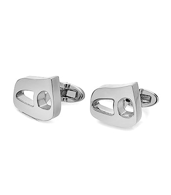 Luna Cufflink Steel