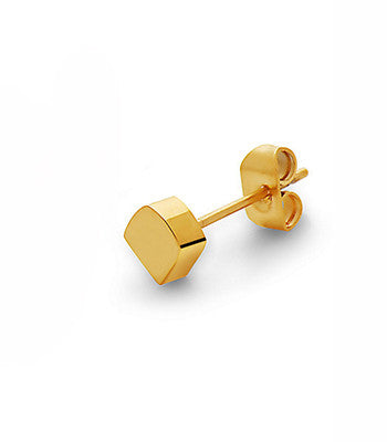 Number 0 Earring in Gold - NIMANY Studio