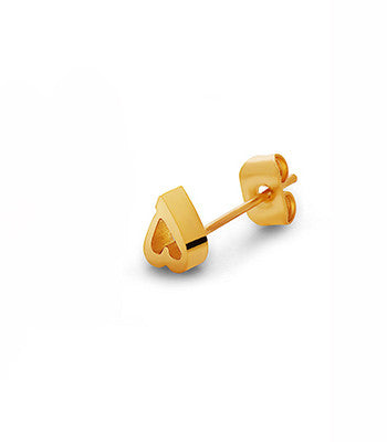 Number 5 Earring in Gold - NIMANY Studio