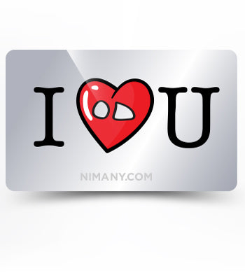 I Love you (e-Gift Card) - NIMANY Studio