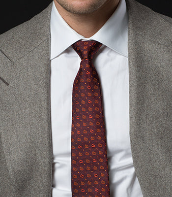 Bordeaux Shades Tie