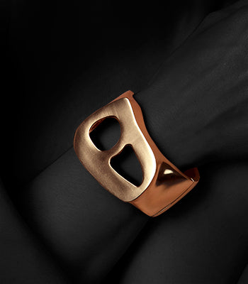 Polished Rose Gold Cuff