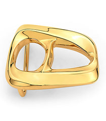 Polished Yellow Gold Tone