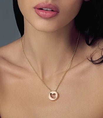 Empire Necklace Rose Gold