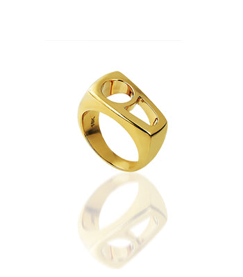 Solid 18K Gold Ring