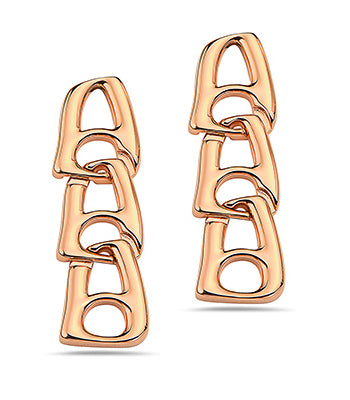 Unity Earrings Rose Gold