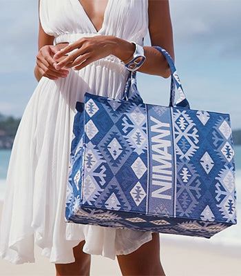 NIMANY Tote / Cote Azure